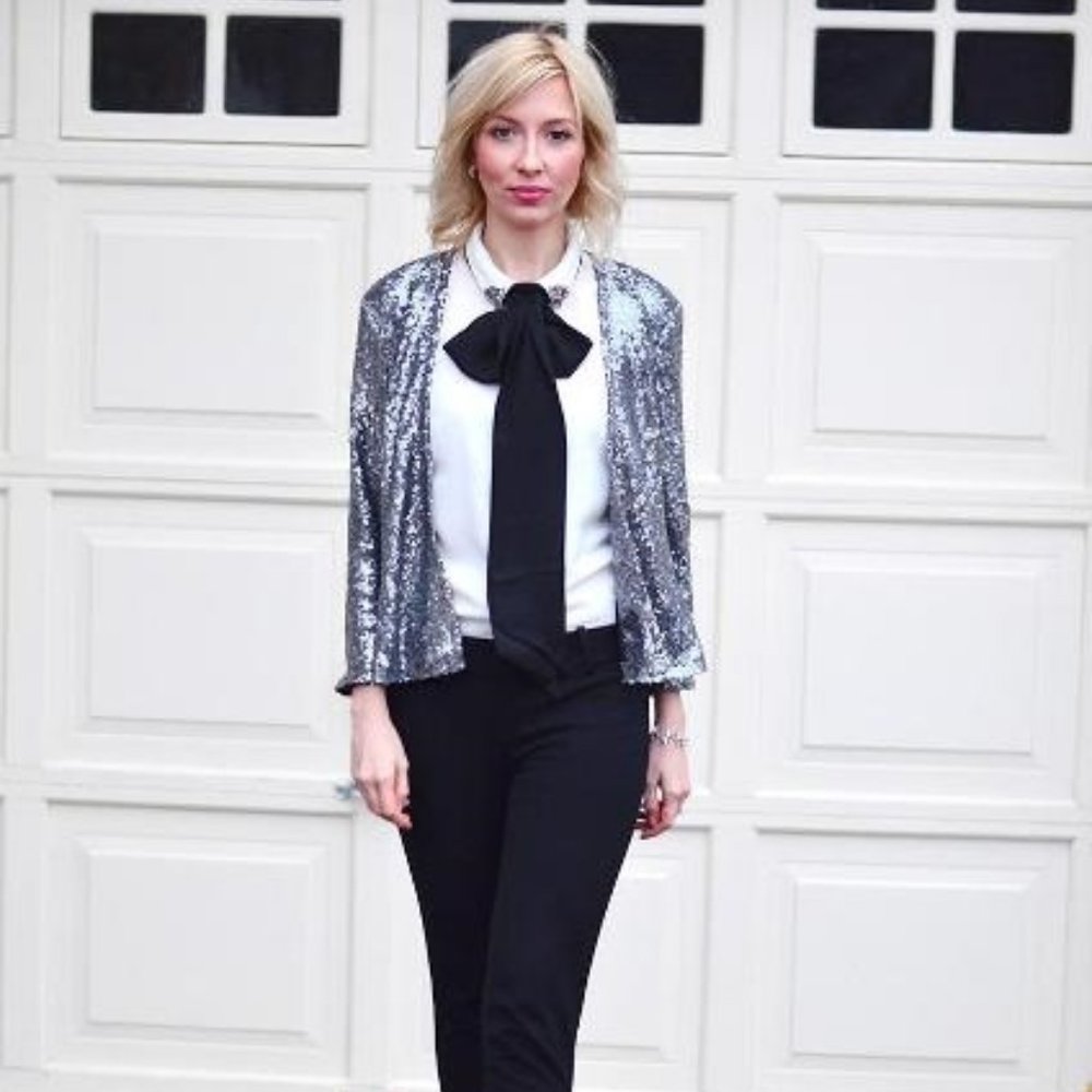 Abercrombie Sequined Bolero Jacket